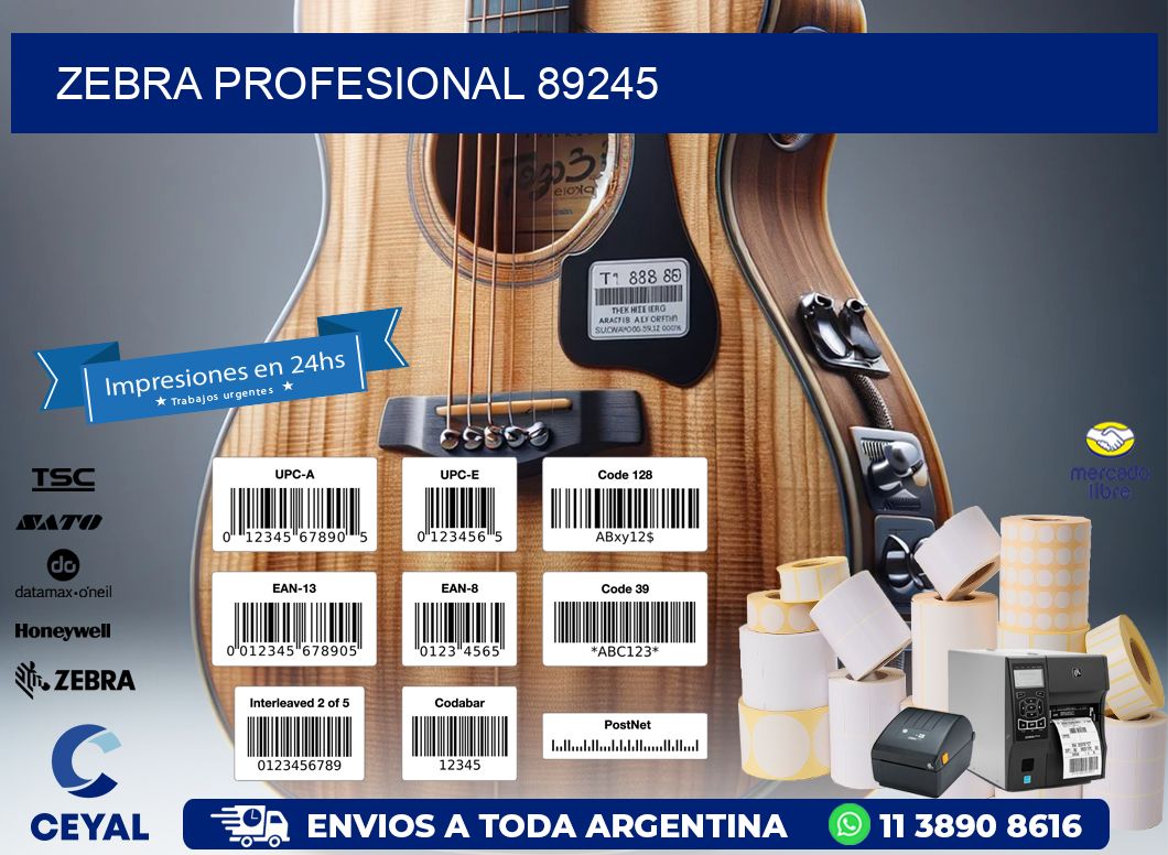 ZEBRA PROFESIONAL 89245