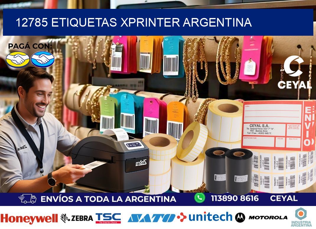 12785 etiquetas xprinter argentina