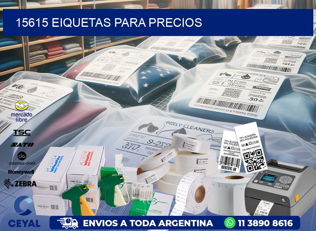 15615 EIQUETAS PARA PRECIOS