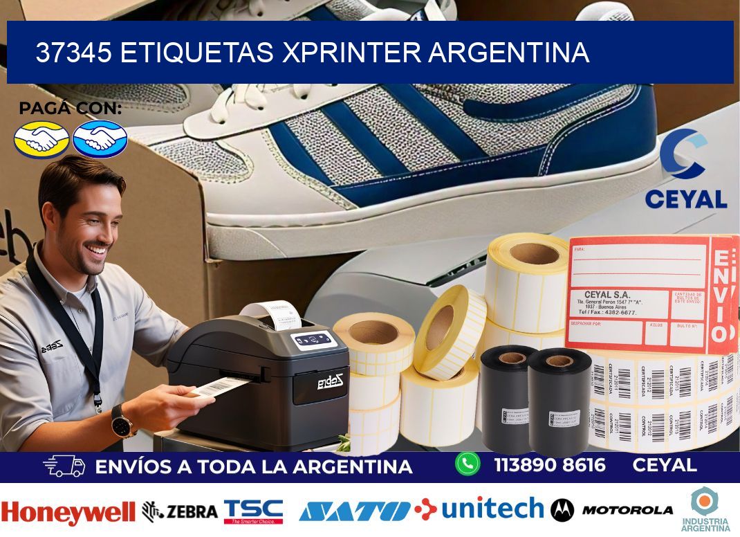 37345 etiquetas xprinter argentina