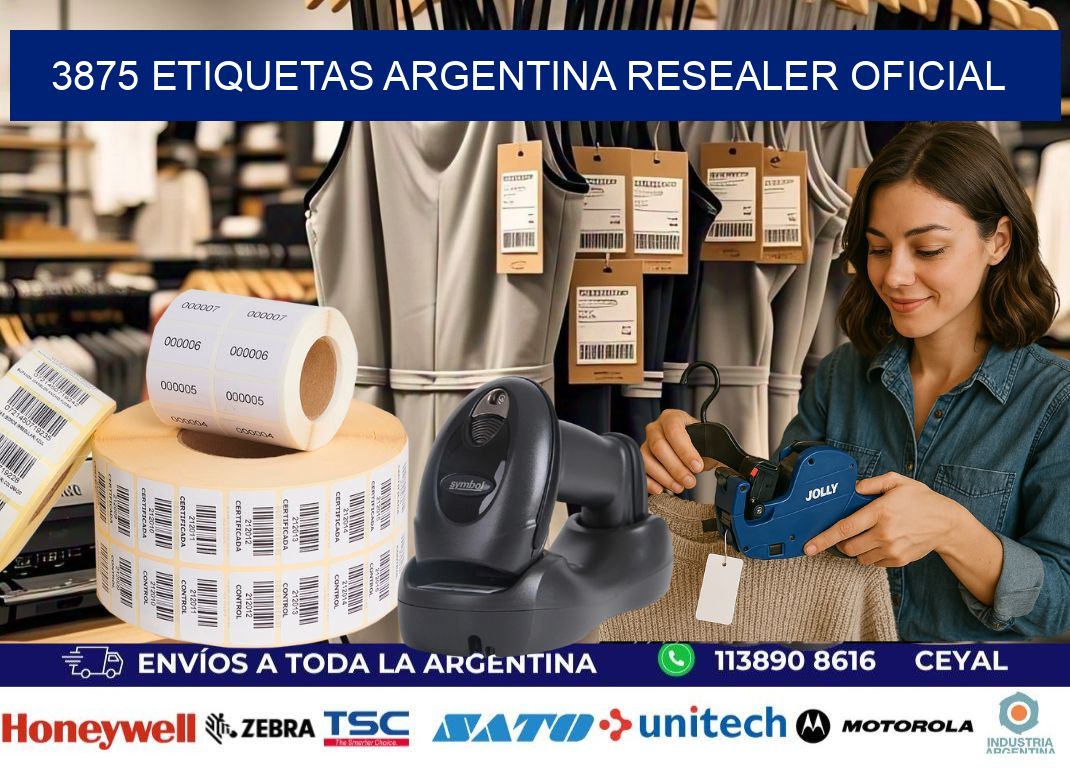 3875 etiquetas argentina RESEALER OFICIAL