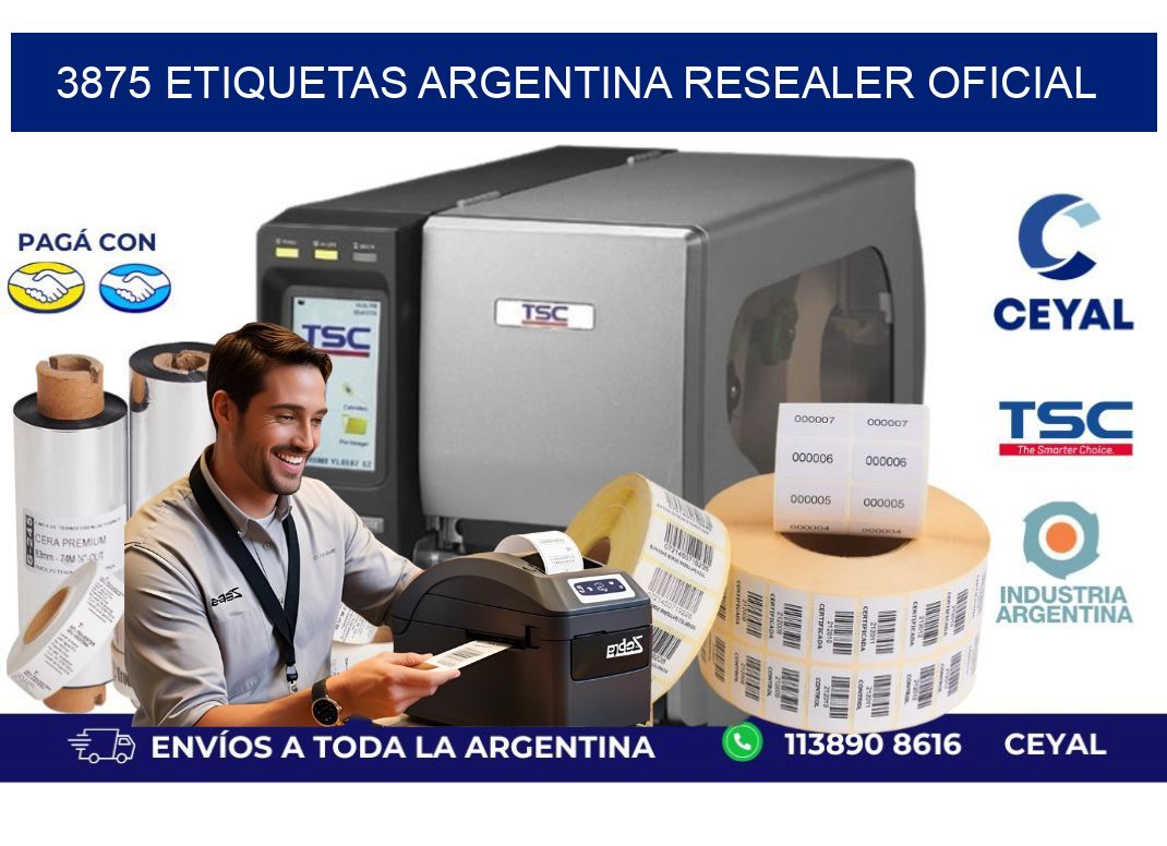 3875 etiquetas argentina RESEALER OFICIAL