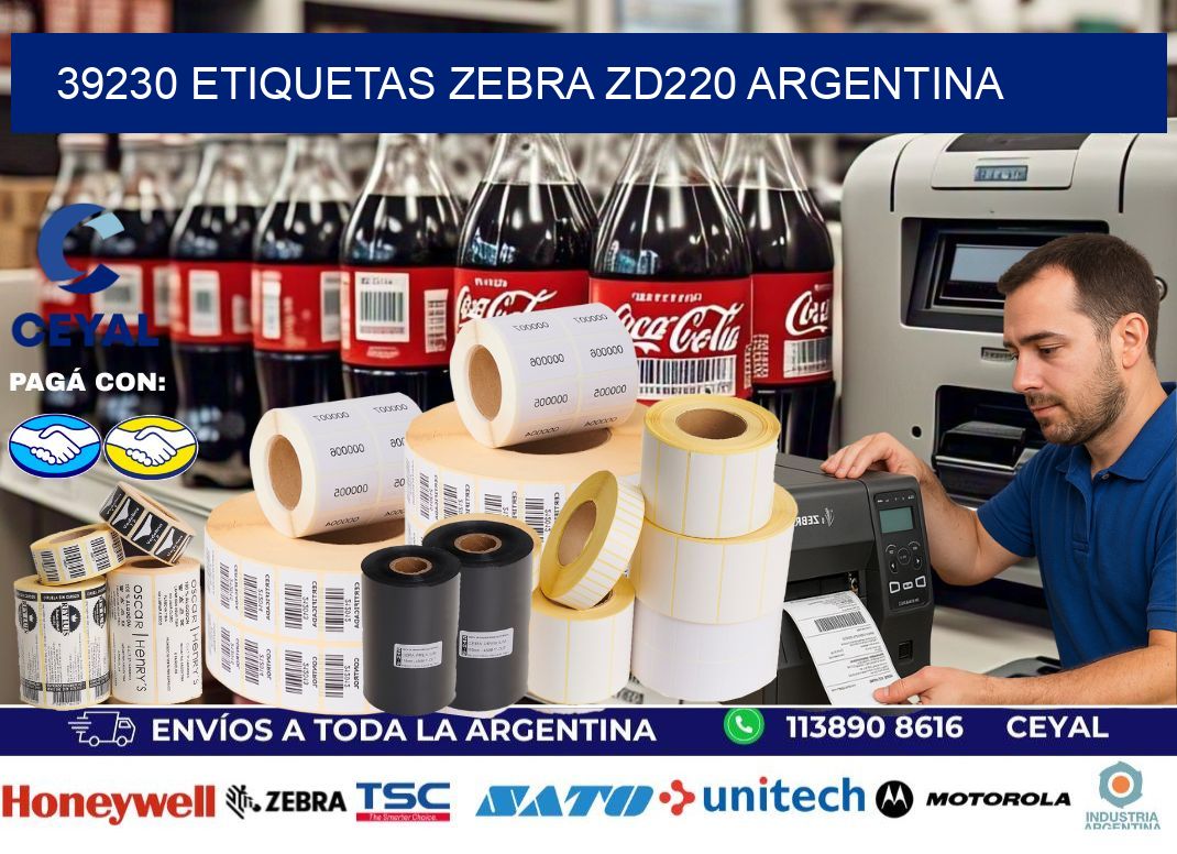 39230 etiquetas zebra zd220 argentina