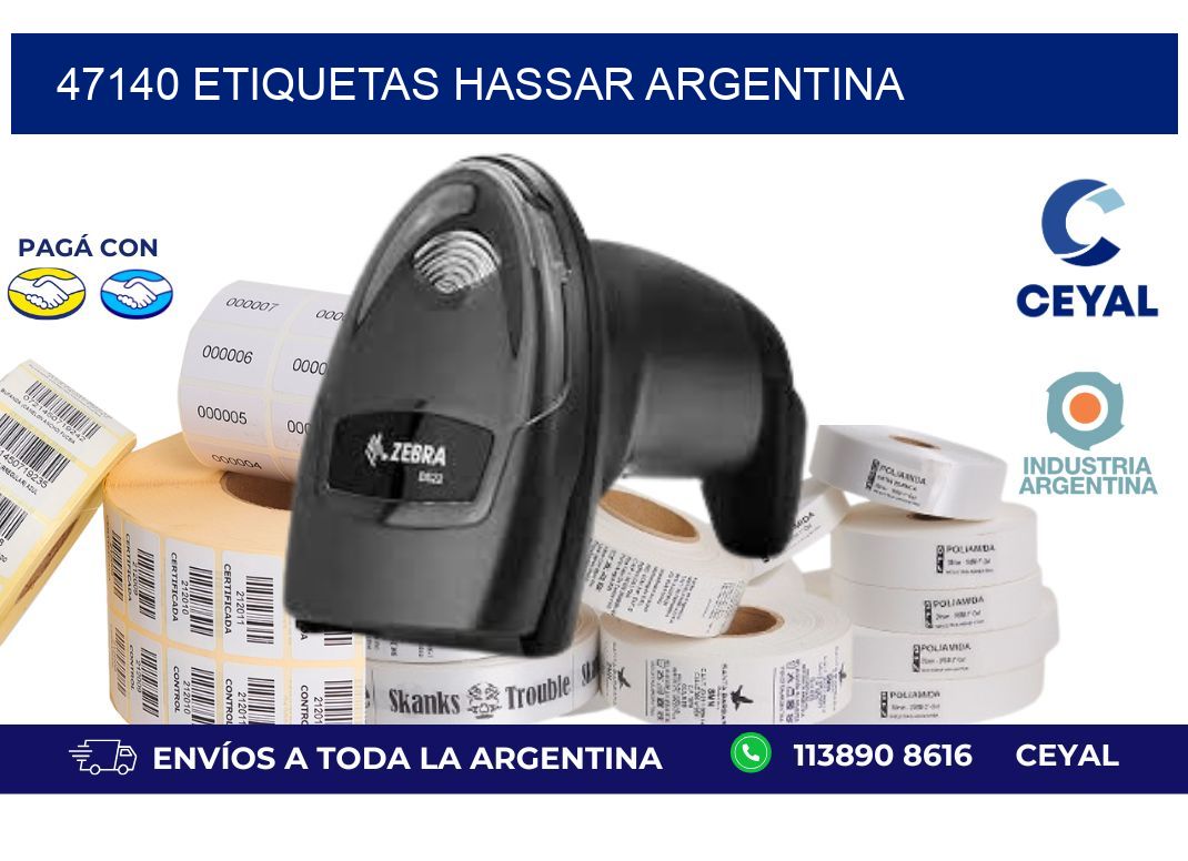 47140 etiquetas hassar argentina
