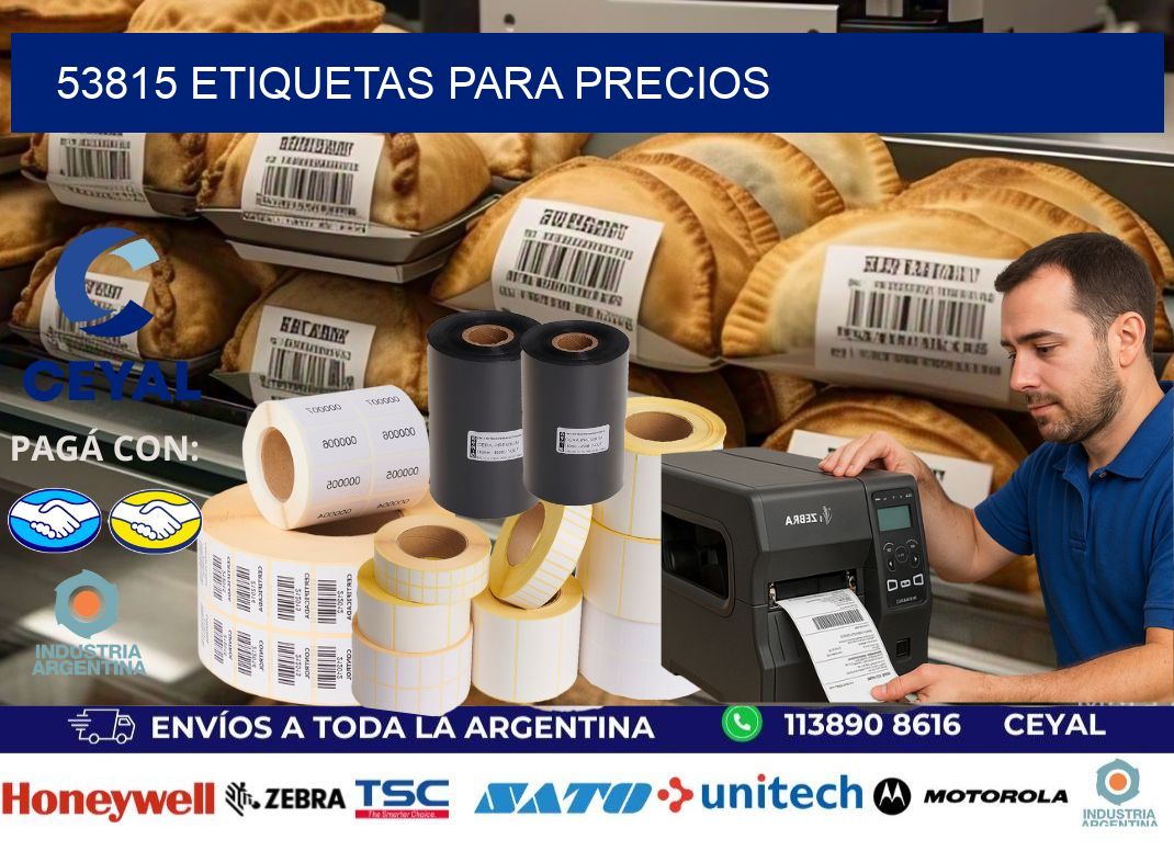 53815 ETIQUETAS PARA PRECIOS