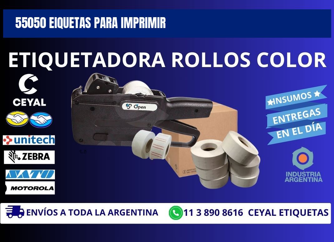 55050 EIQUETAS PARA IMPRIMIR