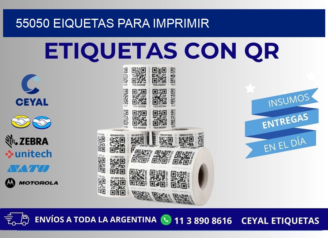 55050 EIQUETAS PARA IMPRIMIR