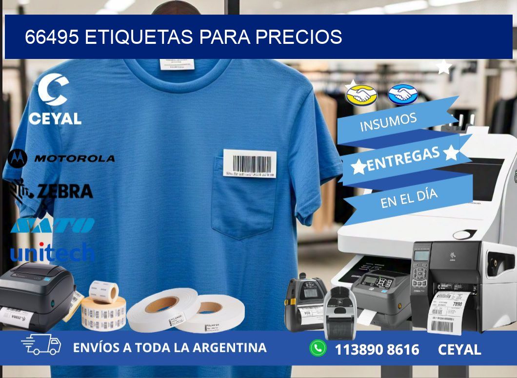 66495 ETIQUETAS PARA PRECIOS