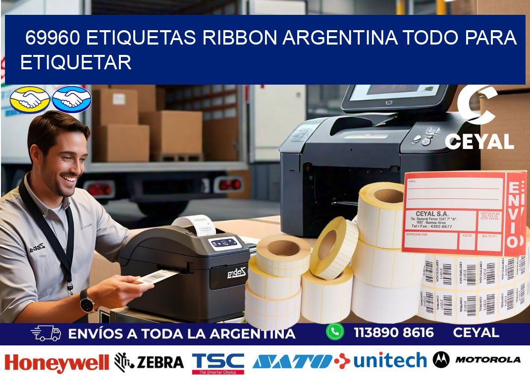 69960 etiquetas ribbon argentina TODO PARA ETIQUETAR