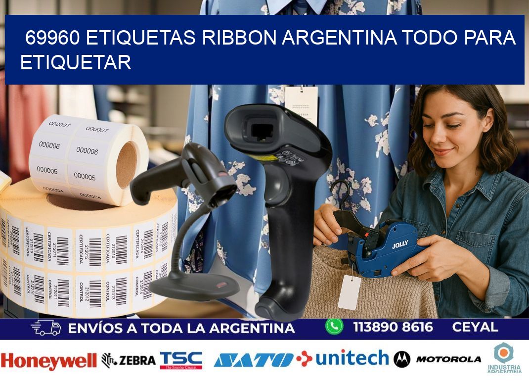 69960 etiquetas ribbon argentina TODO PARA ETIQUETAR