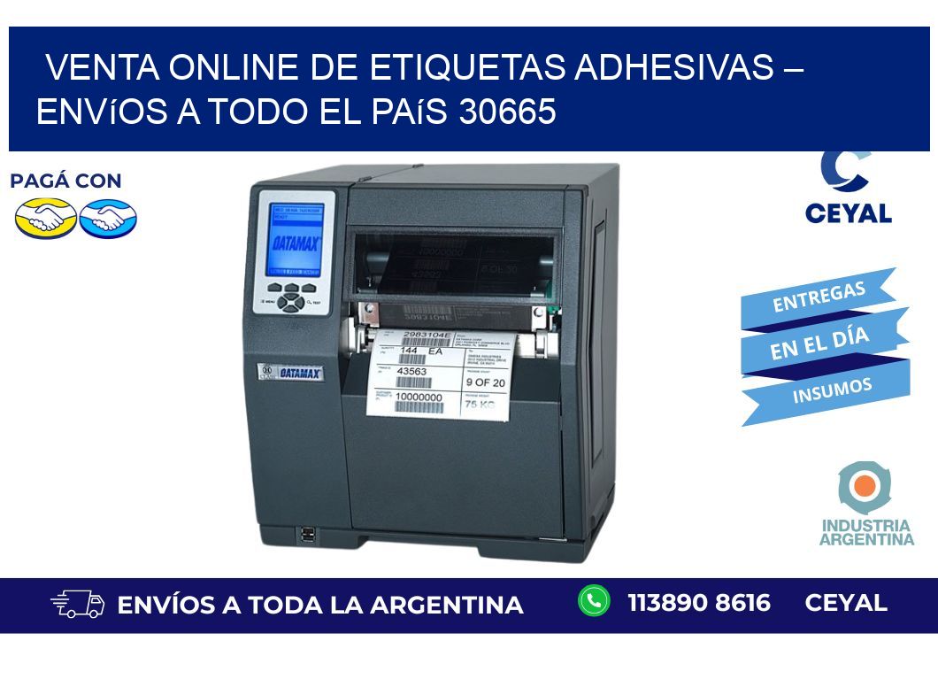 Venta Online de Etiquetas Adhesivas – Envíos a Todo el País 30665