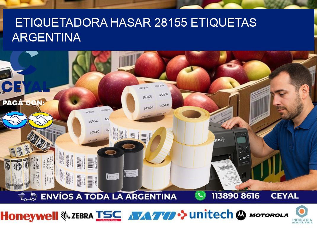 etiquetadora hasar 28155 etiquetas argentina