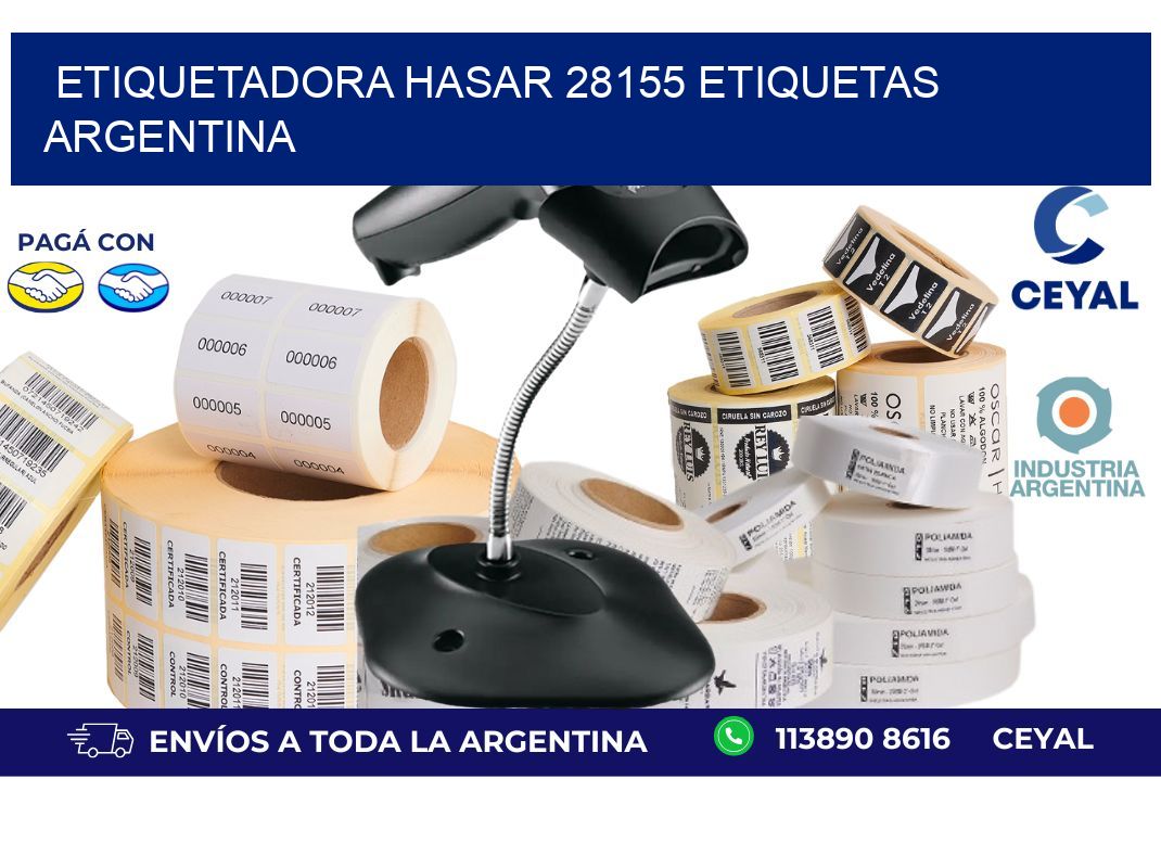 etiquetadora hasar 28155 etiquetas argentina