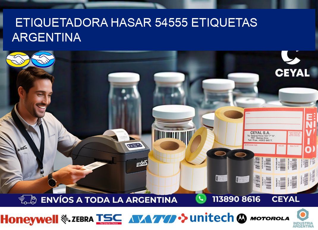 etiquetadora hasar 54555 etiquetas argentina