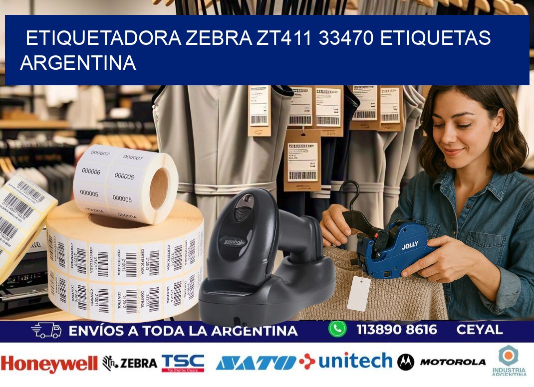 etiquetadora zebra zt411 33470 etiquetas argentina