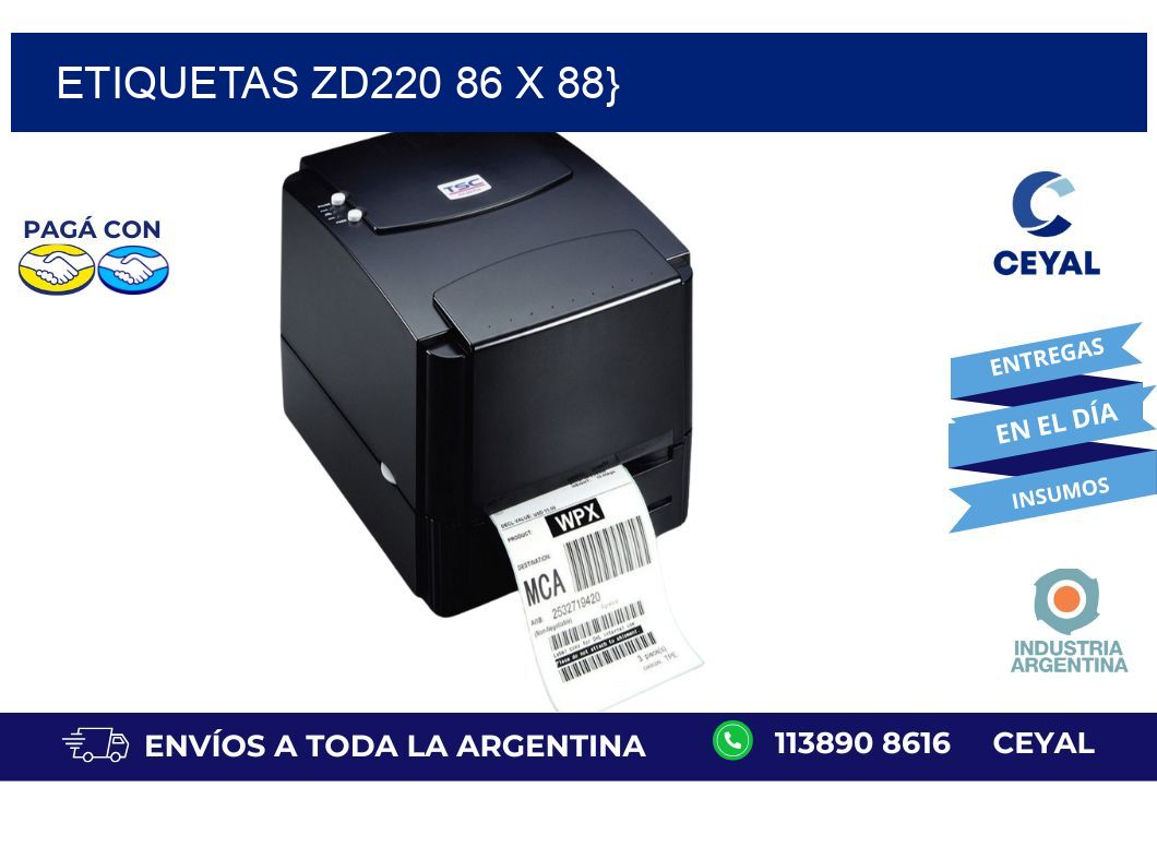 etiquetas zd220 86 x 88}