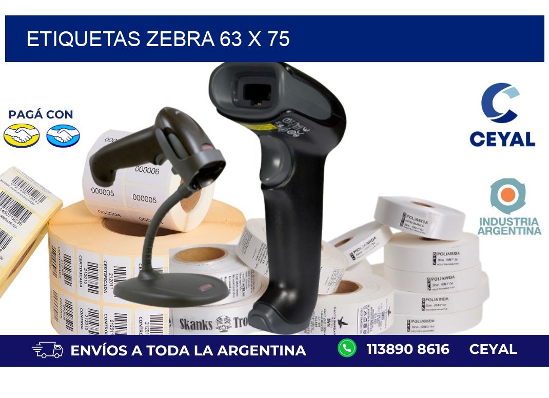 etiquetas zebra 63 x 75