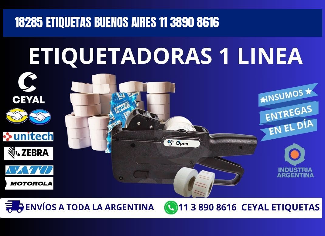 18285 ETIQUETAS BUENOS AIRES 11 3890 8616