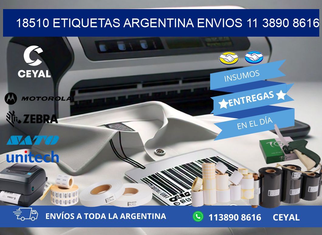 18510 ETIQUETAS ARGENTINA ENVIOS 11 3890 8616
