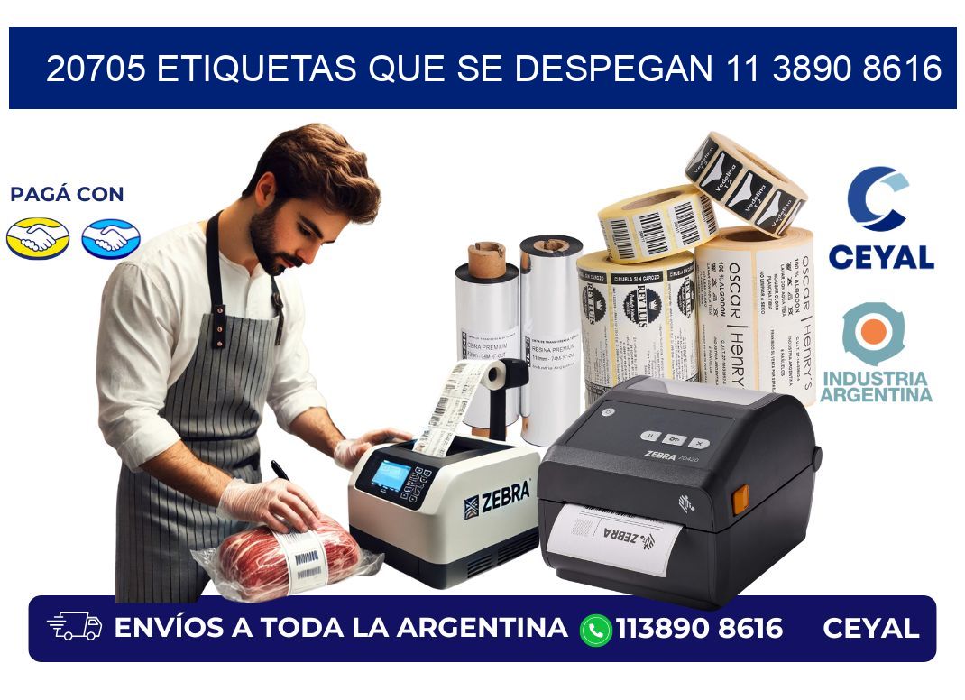 20705 ETIQUETAS QUE SE DESPEGAN 11 3890 8616