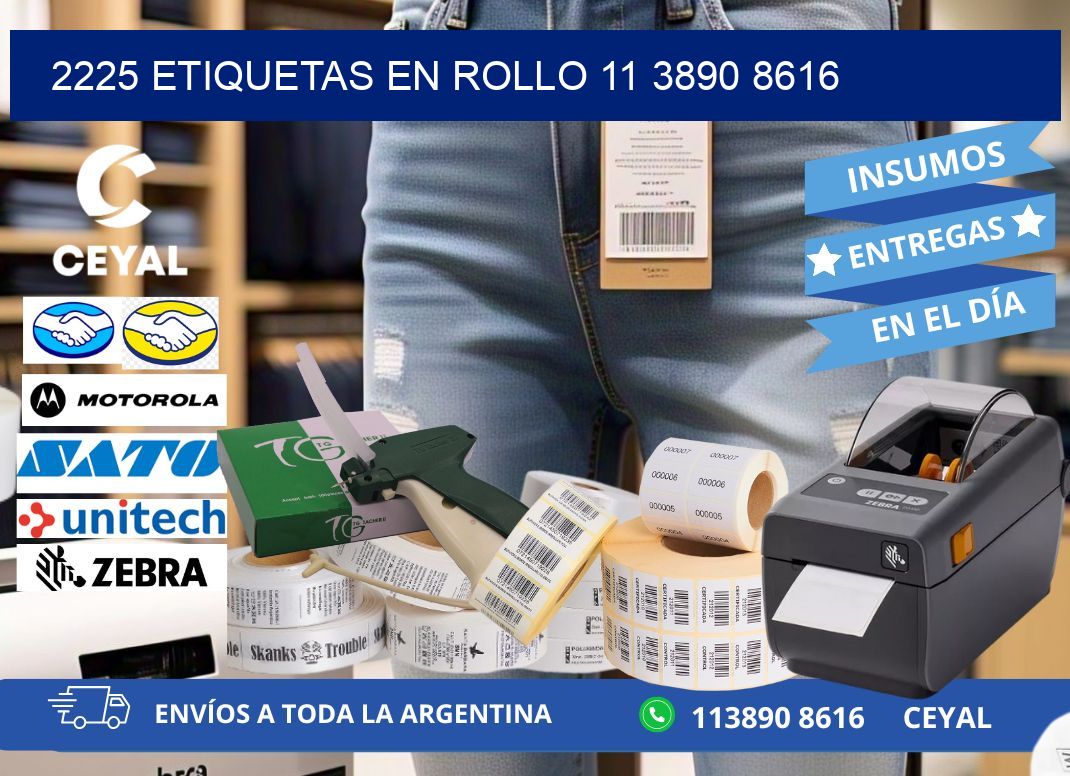 2225 ETIQUETAS EN ROLLO 11 3890 8616