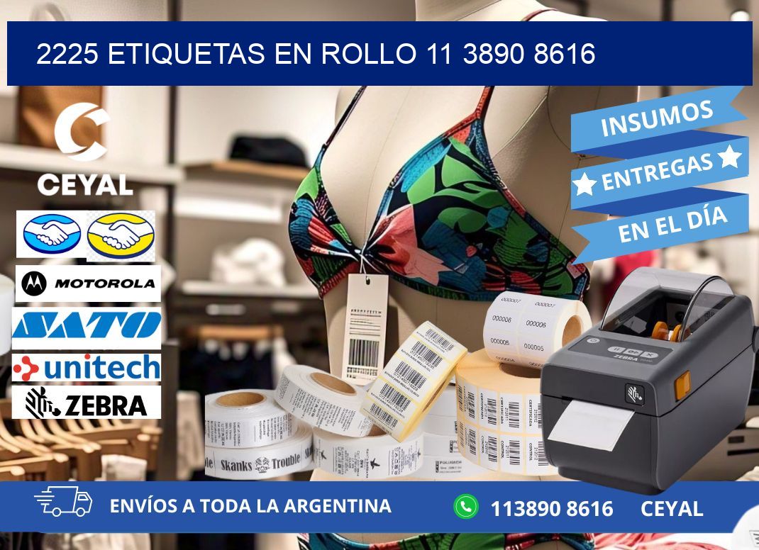 2225 ETIQUETAS EN ROLLO 11 3890 8616