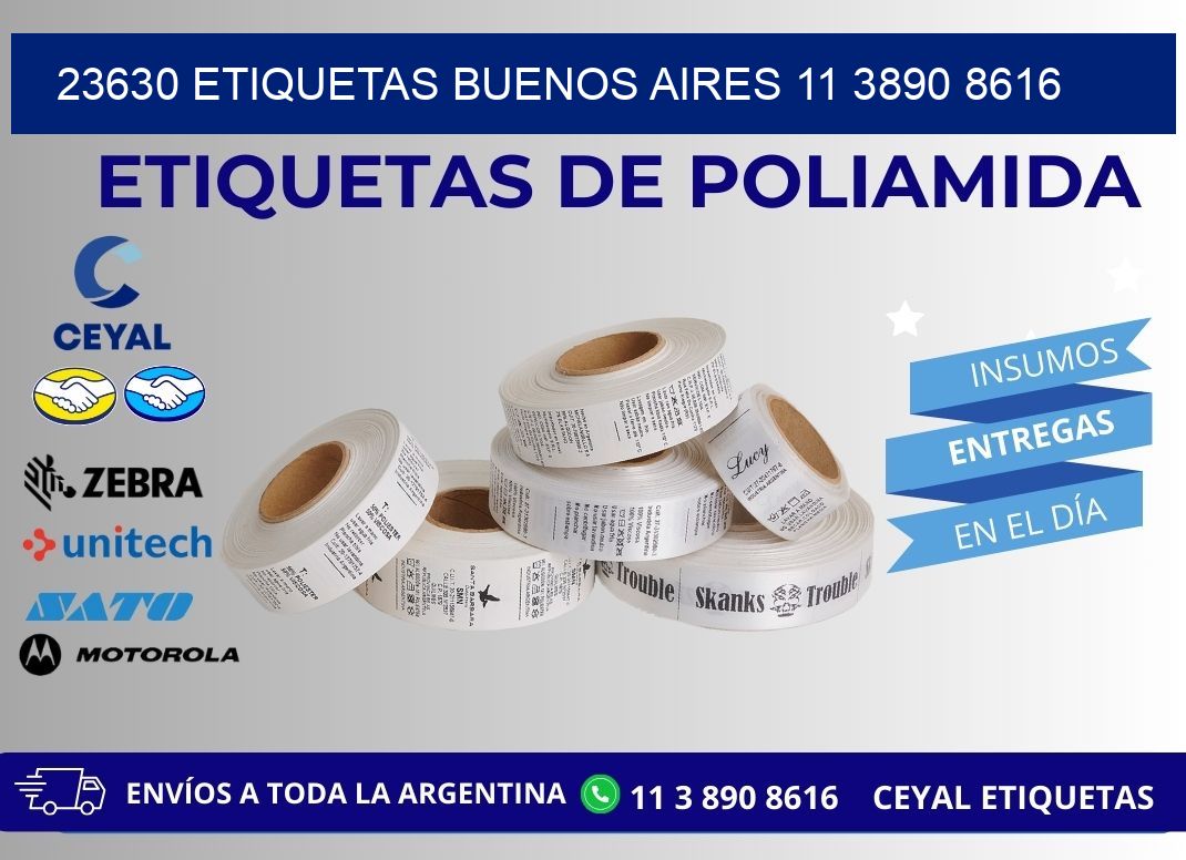 23630 ETIQUETAS BUENOS AIRES 11 3890 8616
