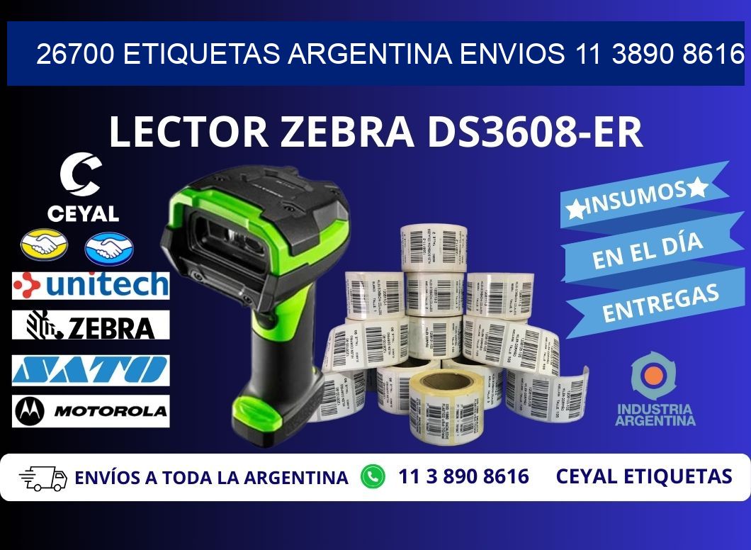 26700 ETIQUETAS ARGENTINA ENVIOS 11 3890 8616