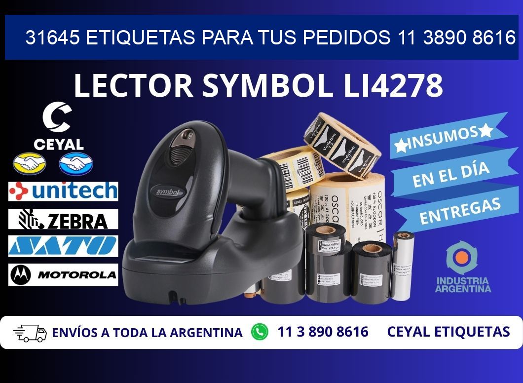 31645 ETIQUETAS PARA TUS PEDIDOS 11 3890 8616