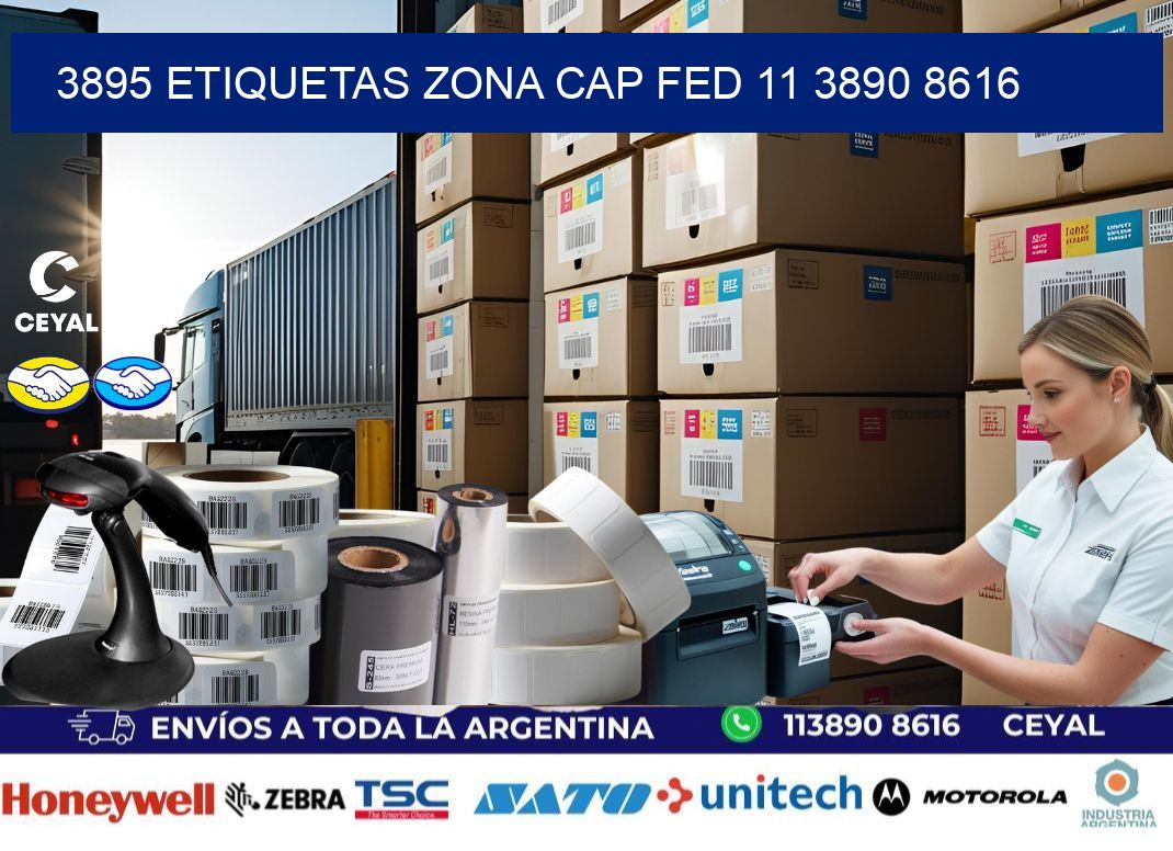 3895 ETIQUETAS ZONA CAP FED 11 3890 8616