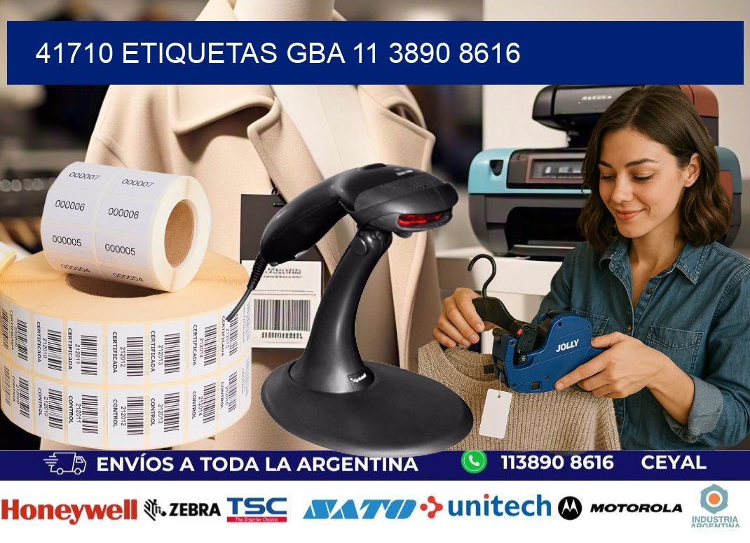 41710 ETIQUETAS GBA 11 3890 8616