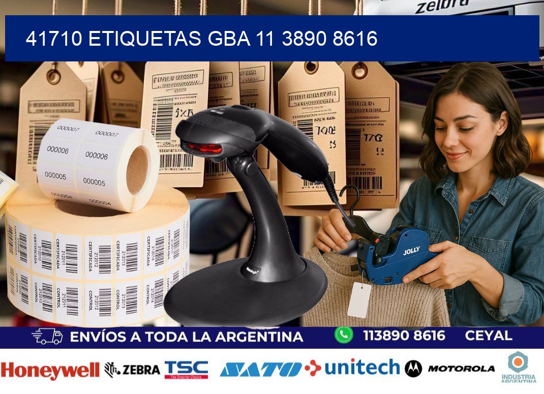41710 ETIQUETAS GBA 11 3890 8616