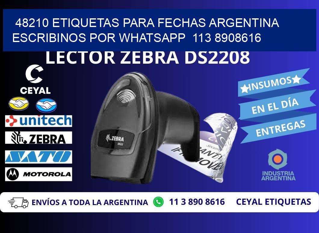 48210 ETIQUETAS PARA FECHAS ARGENTINA ESCRIBINOS POR WHATSAPP 113 8908616