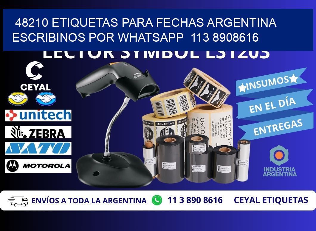 48210 ETIQUETAS PARA FECHAS ARGENTINA ESCRIBINOS POR WHATSAPP 113 8908616