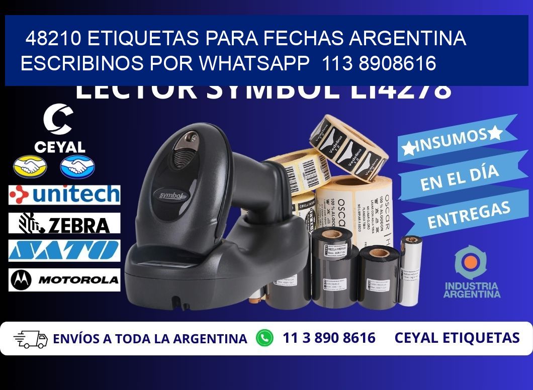 48210 ETIQUETAS PARA FECHAS ARGENTINA ESCRIBINOS POR WHATSAPP 113 8908616
