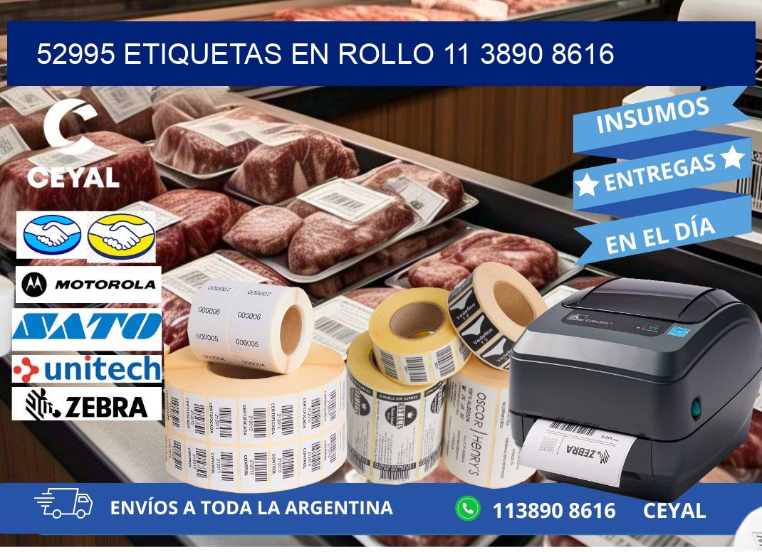 52995 ETIQUETAS EN ROLLO 11 3890 8616