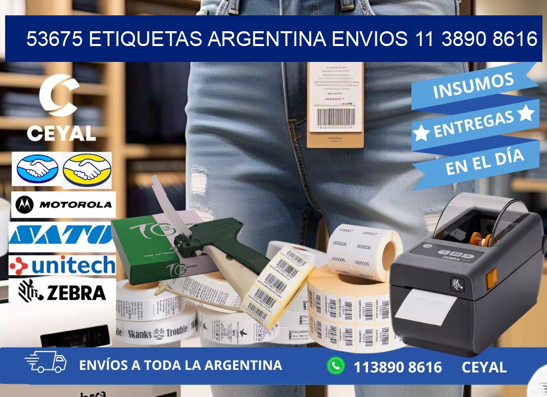 53675 ETIQUETAS ARGENTINA ENVIOS 11 3890 8616