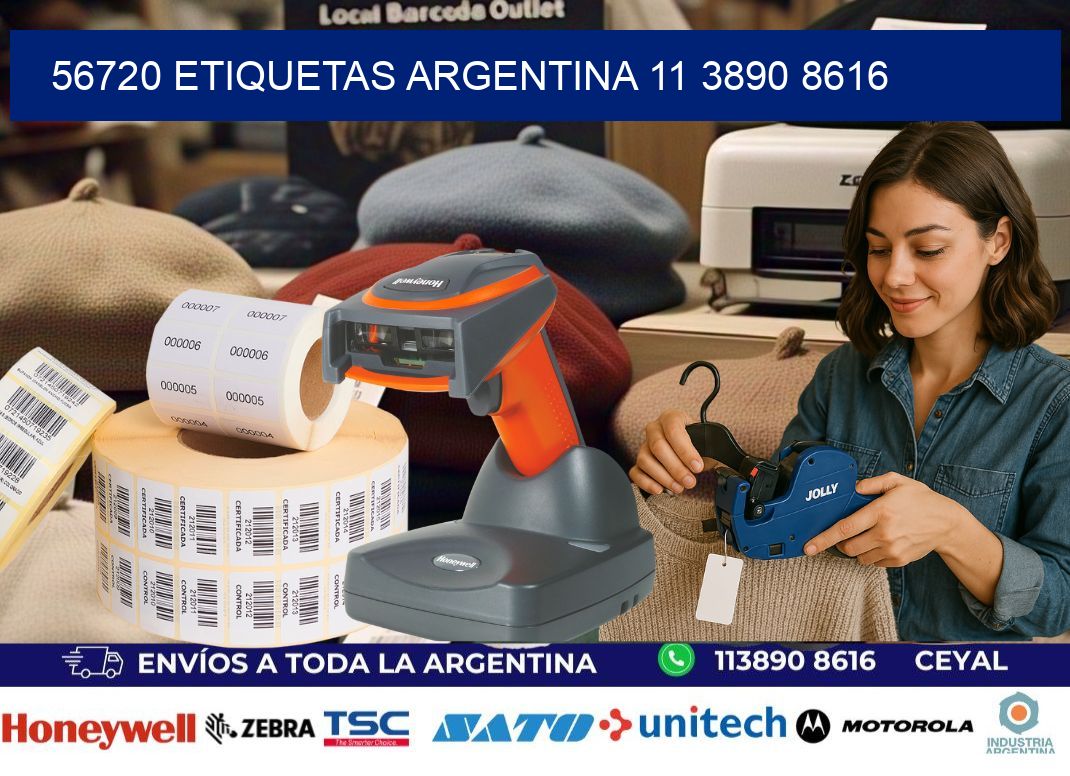 56720 ETIQUETAS ARGENTINA 11 3890 8616