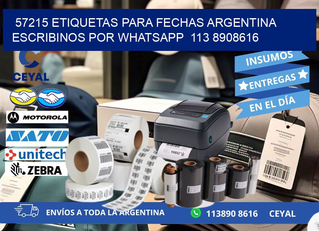 57215 ETIQUETAS PARA FECHAS ARGENTINA ESCRIBINOS POR WHATSAPP  113 8908616