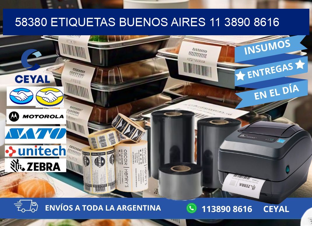 58380 ETIQUETAS BUENOS AIRES 11 3890 8616