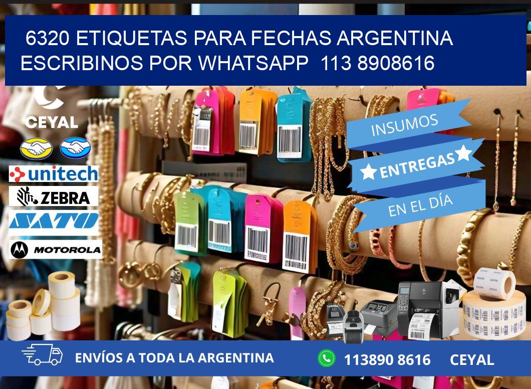 6320 ETIQUETAS PARA FECHAS ARGENTINA ESCRIBINOS POR WHATSAPP 113 8908616