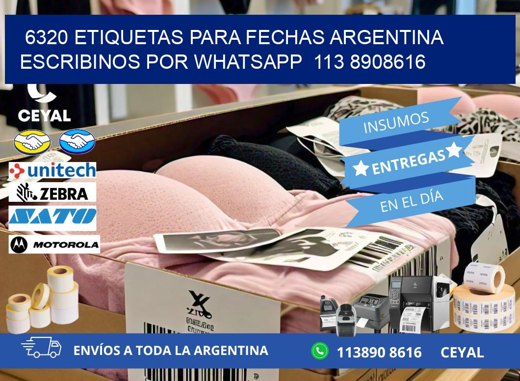 6320 ETIQUETAS PARA FECHAS ARGENTINA ESCRIBINOS POR WHATSAPP 113 8908616