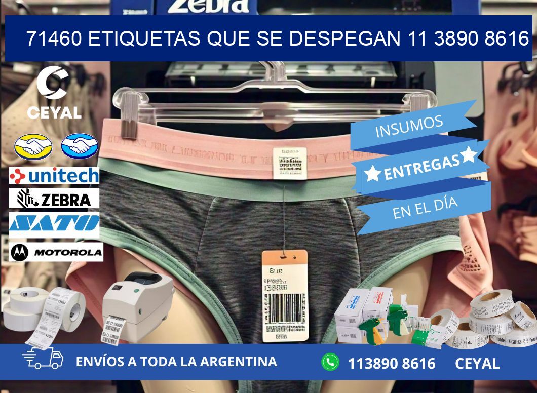 71460 ETIQUETAS QUE SE DESPEGAN 11 3890 8616