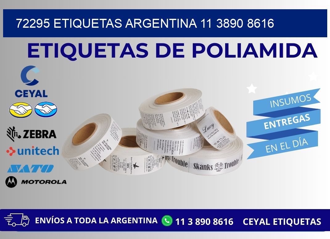72295 ETIQUETAS ARGENTINA 11 3890 8616