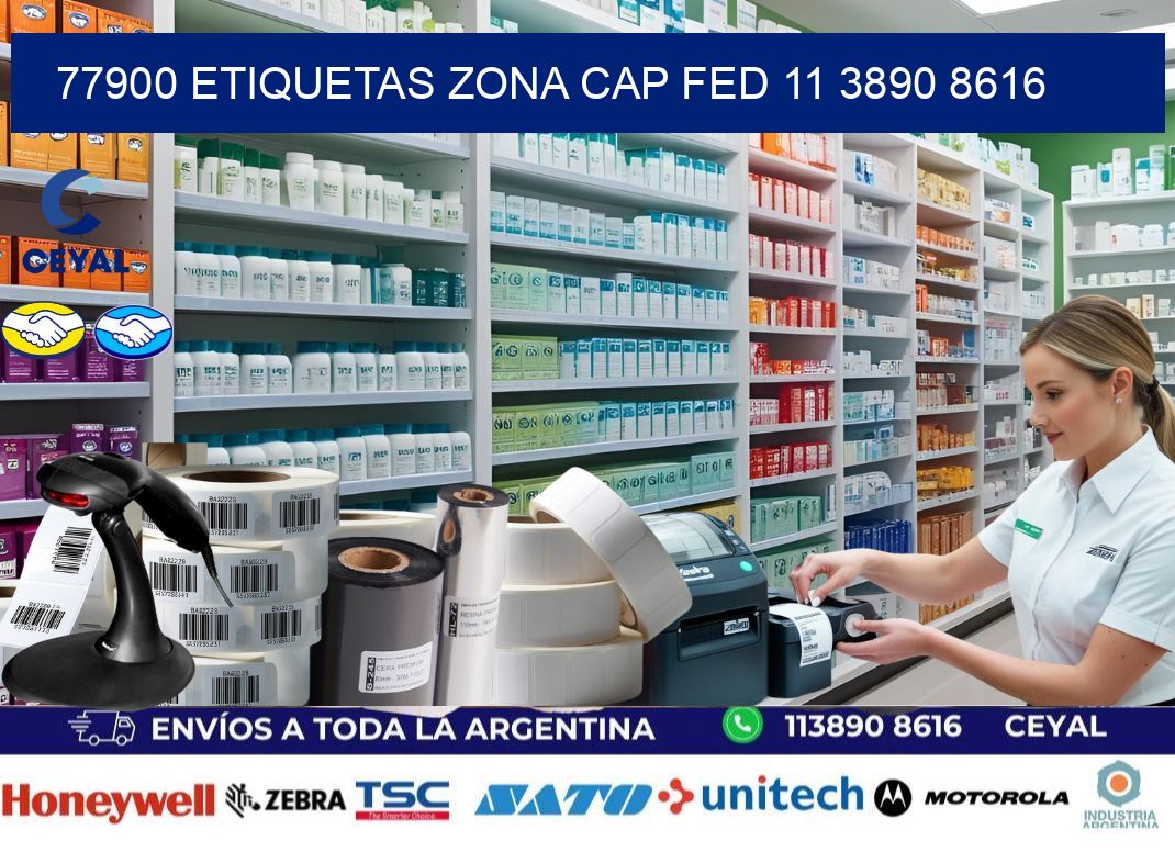 77900 ETIQUETAS ZONA CAP FED 11 3890 8616