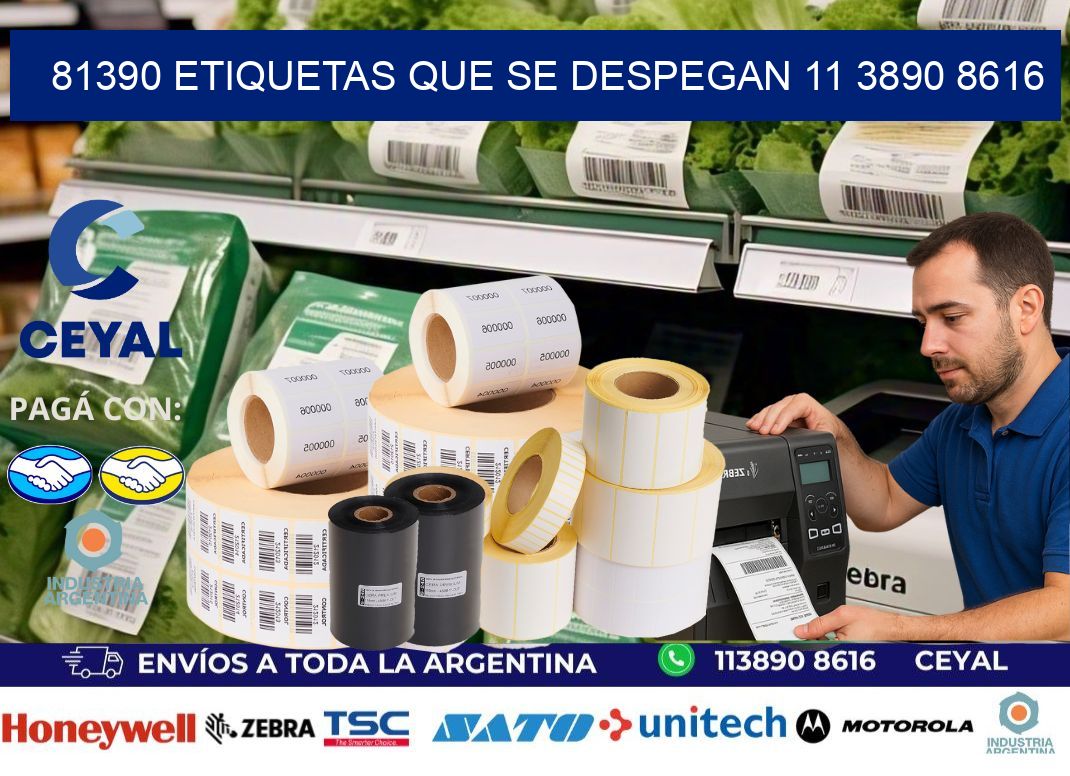 81390 ETIQUETAS QUE SE DESPEGAN 11 3890 8616