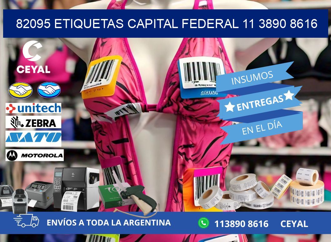 82095 ETIQUETAS CAPITAL FEDERAL 11 3890 8616
