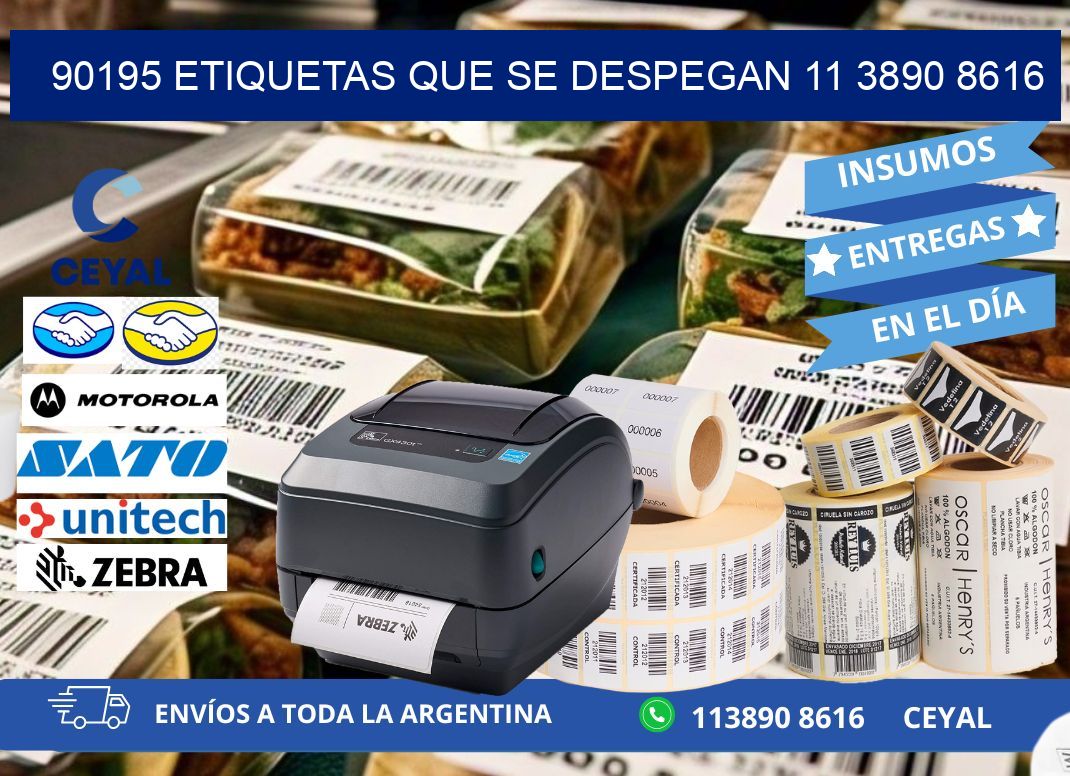 90195 ETIQUETAS QUE SE DESPEGAN 11 3890 8616