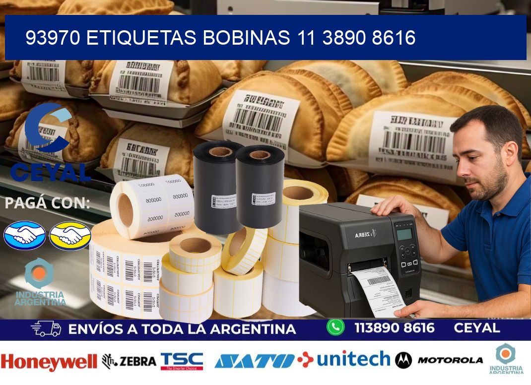 93970 ETIQUETAS BOBINAS 11 3890 8616