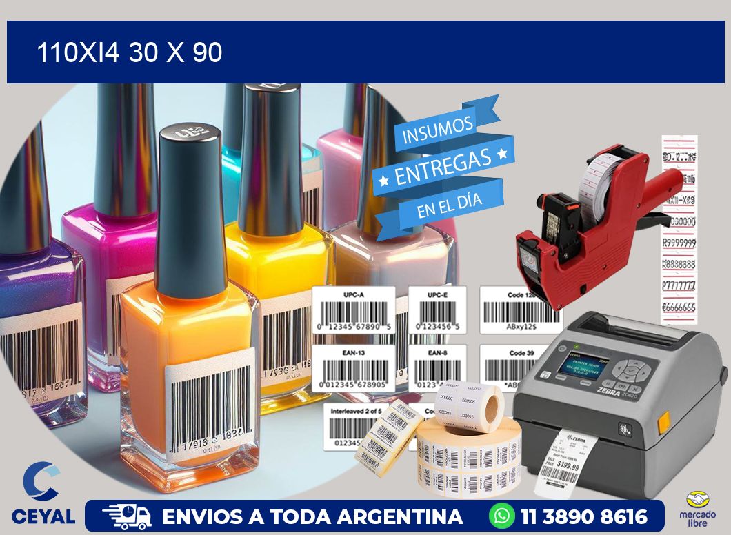 110Xi4 30 x 90